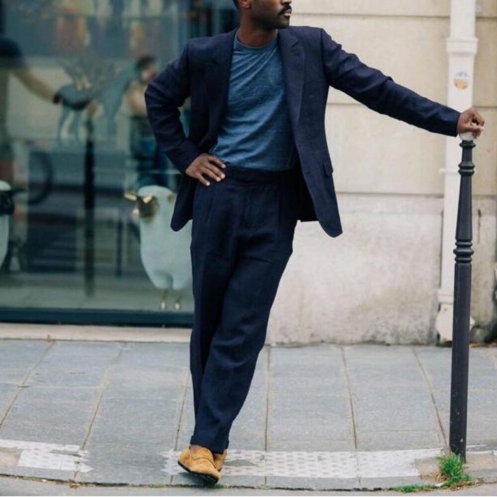 Ermenegildo Zegna 100% Wool Trousers Straight Leg Pants Designer Preppy Luxury - Picture 15 of 16